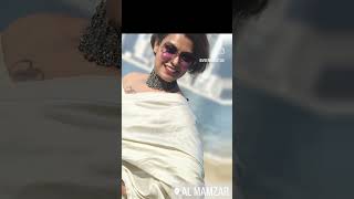 ootd saree desi traditional beach poser photoshoot model glamour [upl. by Codding]