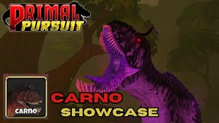 Carno Showcase  Primal Pursuit Roblox [upl. by Aluap]