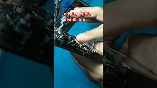 Lcd flex cable installation 🔧 smartphone repair diy [upl. by Witkin951]