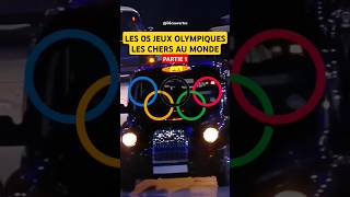 Part 1 LES 05 JEUX OLYMPIQUES LES CHERS AU MONDE shorts olympicgames games olympics money [upl. by Ryle]