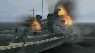 The Battleship Bismarck The Final Battle [upl. by Ssur]