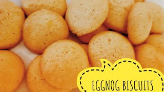 Eggnog Cookies  Egg cookies recipe [upl. by Faunia]