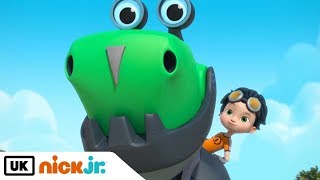 Rusty Rivets  Rustys Rex Rescue  Nick Jr UK [upl. by Oirretna]