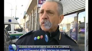 Asalto comando en una sucursal de correo  Telefe Noticias [upl. by Anaiviv]