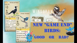 Ecaluating Wingspan Oceania End game Birds  Which are ATier which are Trash [upl. by Wing]