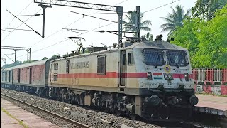 SMVB  KYQ WEEKLY AC EXPRESS 12551 🔥🚂 indianrailways viralvideo trainvideo railaviation trend [upl. by Amsed]