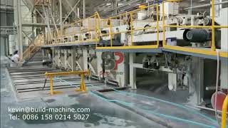 Hatschek Process of Calcium Silicate Board Production Line [upl. by Erin]