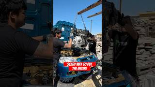 Successfully Installing the B20 Engine in the EK Chassis pt4 [upl. by Nossah]