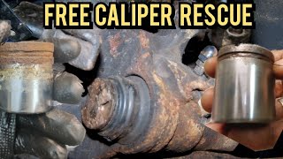 HOw I Fix My SEIZE CALIPER For FREE [upl. by Anni640]