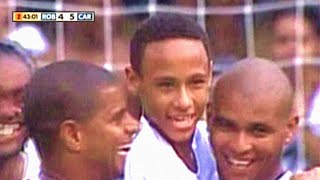 O NEYMAR COM 14 ANOS DE IDADE JÁ ERA UM GÊNIO [upl. by Monarski]