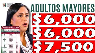 6mil 6mil7500 pesos💸𝘼𝙌𝙐Í 𝙏𝙄𝙀𝙉𝙀𝙎 𝙏𝙐 PAGO DE LA 𝙋𝙀𝙉𝙎𝙄Ó𝙉 Bienestar Adultos Mayores 𝗦𝗘𝗣𝗢𝗖𝗧 𝟮𝟬𝟮𝟰 [upl. by Icyaj455]