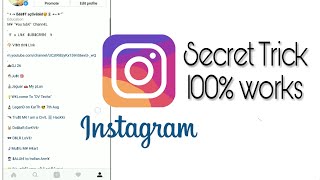 How To Write Long Bio In Instagram  Secret Trick 100 Works [upl. by Trilley771]