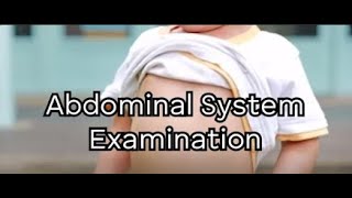 Paediatrics Short Case  Abdominal System Examination  Clinical Exam Revision [upl. by Avuha]