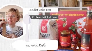 Unboxing  Erdbeer Wickeltorte  Foodist Cake Box Coppenrath amp Wiese  Mai [upl. by Royce]