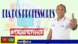 TAG  FELIZ DIA DO PROFESSOR  PorqueProfessor [upl. by Mark]