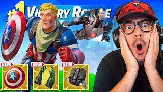 Fortnite SEASON 4 is HERE New Marvel Skins and Mythics [upl. by Queri]