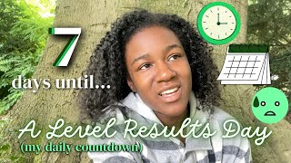 why is A Level Results Day in 7 DAYS  grade PREDICTIONS how I’m feeling amp my subjects [upl. by Aiotal]