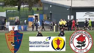 HIGHLIGHTS  East Kilbride 31 Bonnyrigg Rose  Scottish Cup  Manager Interview  261024 [upl. by Auohc862]