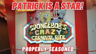 Spongebob Squarepants Ride at Circus Circus in Las Vegas  Places We Visit  Properly Seasoned [upl. by Htebesile]