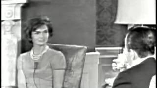 March 24 1961  New First Lady Jacqueline Kennedy interviewed by Sander Vanocur [upl. by Brenan]