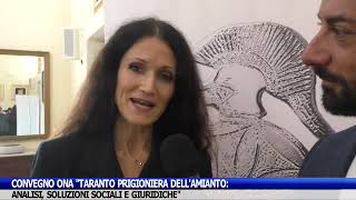 AMIANTO TARANTO PRIGIONIERA Intervista alla Dottssa Vegliantei Presidentessa ADL  16112024 [upl. by Sadnalor]