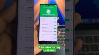 2 important settings in airdroid app  Airdroid app new tricks airdroid mirror [upl. by Ynatsyd807]