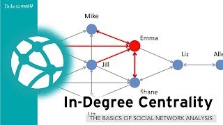 InDegree Centrality A Social Network Lab in R for Beginners [upl. by Punke39]