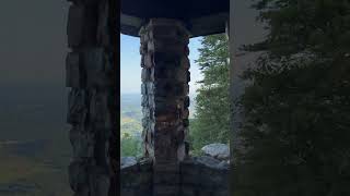 One of the best views in Tennessee the Gazebo Overlook on Chilhowee Mountain [upl. by Anavlis42]