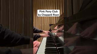 pinkponyclub chappellroan shorts piano cover kierszenbaumpiano ​⁠ChappellRoan [upl. by Etnovad689]