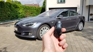 2017 Tesla Model S P100D Ludicrous InDepth Interior and Exterior Tour [upl. by Einaej]