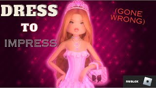 Playing DRESS TO IMPRESS For The First Time GONE WRONG  ROBLOX [upl. by Atiuqehc]