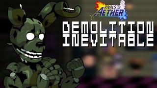 Demolition Inevitable  Springtrap Mod for Rivals of Aether [upl. by Aicile]