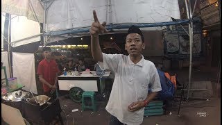 Jakarta Street Food 1661 Part3 Oseng Soup Soto Sop Oseng Asinan Bang Rafi [upl. by Yajeet248]