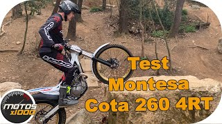 Test Montesa Cota 260 4RT  Motosx1000 [upl. by Ivz147]