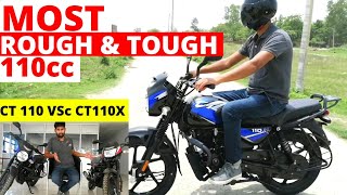 Bajaj CT 110X  Design  Review  Drive Impression  CT110 Vs CT110 X Comparison  Best 110cc bike [upl. by Mercuri]