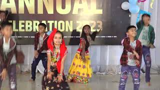 14 Chal Chayya Chayya Dance  HD English Medium School Gathering Dance  202223 [upl. by Eednil]