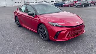 2025 Toyota Camry XSE in Suoersonic Red Dual Panoramic Sunroof [upl. by Hirasuna]