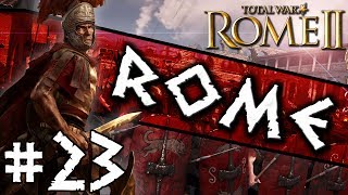 Total War Rome II Rome Campaign 23  Confronting The Confederation [upl. by Aimac957]