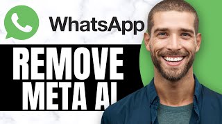 HOW TO REMOVE META AI ON WHATSAPP IPHONE New Way [upl. by Marilla]