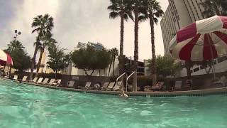 Circus Circus Hotel and Casino Swimming Pool and Hot Tub Las Vegas Nevada [upl. by Akir967]