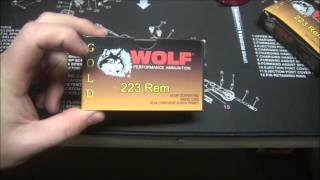 Ammo Review Wolf Gold 223 [upl. by Magdaia]