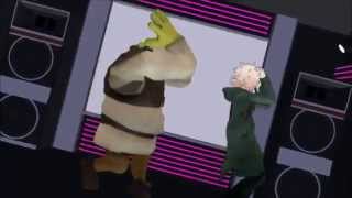 Shrek and Komaeda quotTikTokquot MMD [upl. by Godrich]