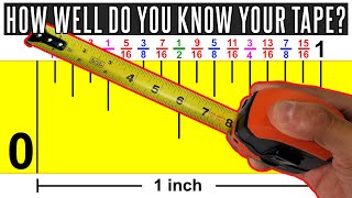 Learn How to Read Your Tape Measure [upl. by Neik509]