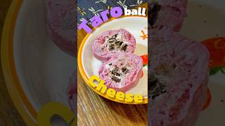 💜NoBake Taro Oreo Cheese Balls Recipe  ✨Perfect Treathomemade food sweet teatime [upl. by Atinrev586]