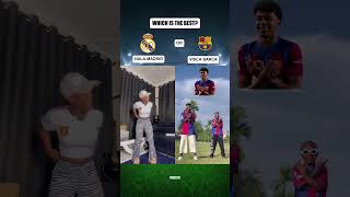 HALA MADRID Vs VISCA BARÇA shorts dance music halamadrid viscabarça laliga [upl. by Gschu]