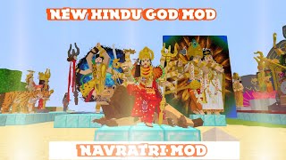 Minecraft Navratri mod amp new Hindu God mod in 121 Navratri  new Hindu God mod  Minecraft PE [upl. by Scheer613]