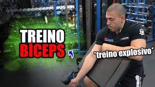 Treino de bíceps para explodir os braços [upl. by Orgel]