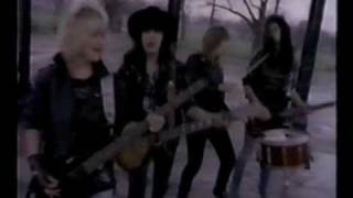 GIRLSCHOOL  FOX ON THE RUN Promo Video [upl. by Hulen]