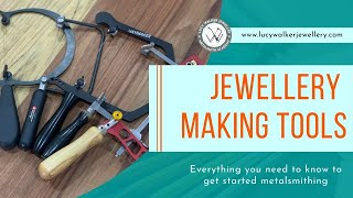 Jewelry Making Tools You ABSOLUTELY NEED To Start Metalsmithing  Metalsmith Academy [upl. by Hertz]