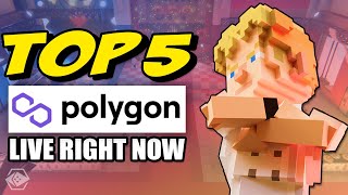 Top 5 Play To Earn Games On Polygon You Can Try Right Now [upl. by Chaker776]